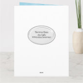 Zeilboot 50e Verjaardag Kaart (Achterkant)