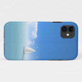 zeilboot aan de horizon Case-Mate iPhone case (Achterkant (horizontaal))