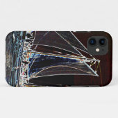 Zeilboot- Abstracte Foto Case-Mate iPhone Case (Achterkant (horizontaal))