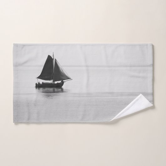 Zeilboot Bad Handdoek (Handdoek)