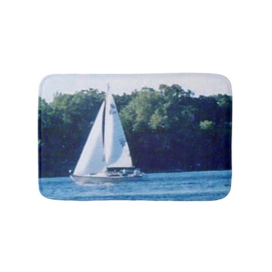 Zeilboot Badmat (Voorkant)