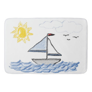 Zeilboot Badmat
