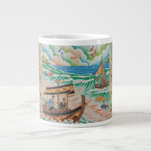 Zeilboot Batik Serenade, speciale Mok (Voorkant)