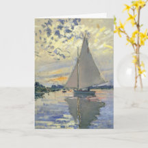 Zeilboot bij Le Petit-Gennevilliers door Claude Mo