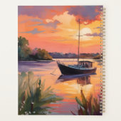 Zeilboot bij Sunrise Planner (Achterkant)