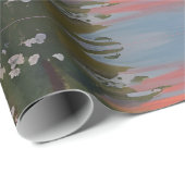 Zeilboot bij Sunrise Waterverf Art Cadeaupapier (Rol Hoek)
