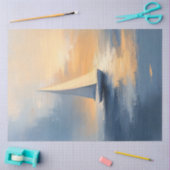 Zeilboot bij Sunset Decoupage Tissuepapier (Craft)
