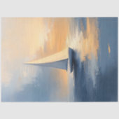 Zeilboot bij Sunset Decoupage Tissuepapier (Voorkant)