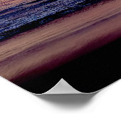 Zeilboot bij zonsondergang - Venice Beach, CA Poster (Hoek)