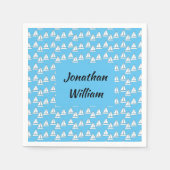 Zeilboot Birthday Servet (Voorkant)