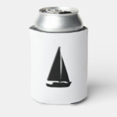 Zeilboot Blikjeskoeler (Blikje Achterkant)