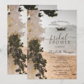 Zeilboot Bloemen Strand Vrijgezellenfeest Kaart (Voorkant / Achterkant)