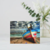 Zeilboot Briefkaart (Staand voorkant)
