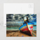 Zeilboot Briefkaart (Voorkant / Achterkant)