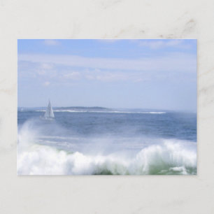 Zeilboot Briefkaart