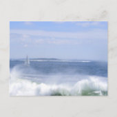 Zeilboot Briefkaart (Voorkant)