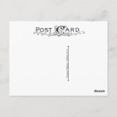  zeilboot Briefkaart (Achterkant)