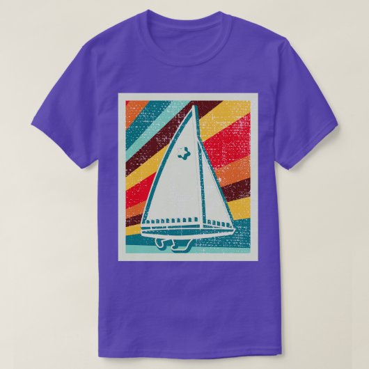Zeilboot cadeau 2 t-shirt (Design voorkant)