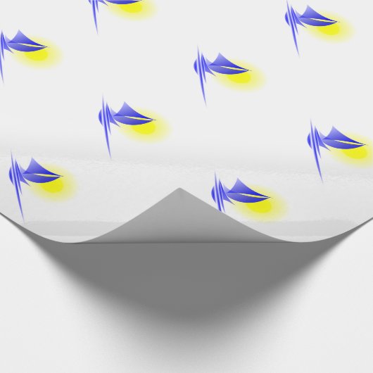 Zeilboot Cadeaupapier (Hoek)
