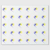 Zeilboot Cadeaupapier (Vlak)