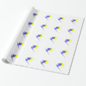 Zeilboot Cadeaupapier (Uitgerold)