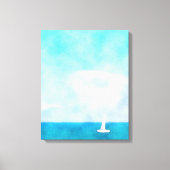 Zeilboot Canvas Afdruk (Voorkant)