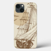 zeilboot Case-Mate iPhone case (Achterkant)