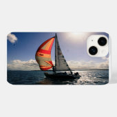 Zeilboot Case-Mate iPhone Case (Achterkant (horizontaal))