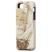  zeilboot Case-Mate iPhone case (Achterkant Links)