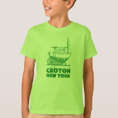 ZEILBOOT CROTON-ON-HUDSON T-SHIRT (Voorkant)