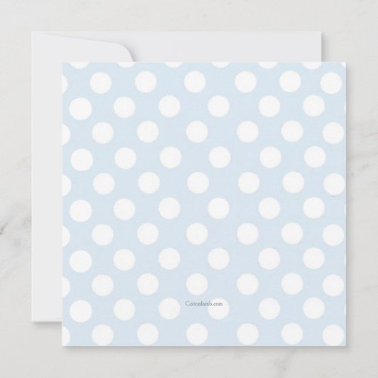 Zeilboot Douche uitnodiging (Achterkant)