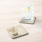  zeilboot drankjes onderzetter (Rechterzijde)