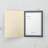 Zeilboot droomt van pensioen kaart (Binnen)