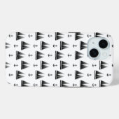 Zeilboot en anker Case-Mate iPhone case (Achterkant (horizontaal))