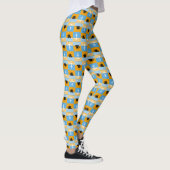 Zeilboot en ankerpatroon leggings (Rechts)