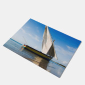 Zeilboot en -schaal | Mozambique, Benguerra Lodge Deurmat (Schuin)