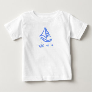 Zeilboot en T-shirt