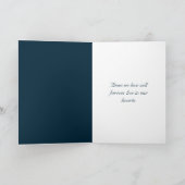 Zeilboot en Volle Maan Sympathie Kaart (Binnen)