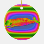 zeilboot en walvis ornament (Achterkant)