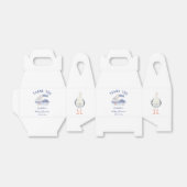 Zeilboot en Zeemeeuw Dank je Jongen Baby shower Bedankdoosjes (Uitgevouwen)