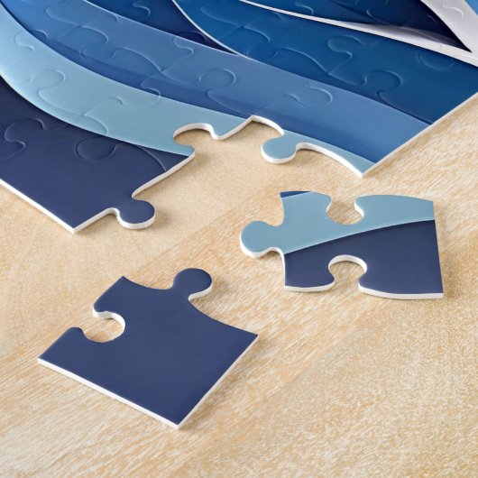 Zeilboot en zon | Papierquilling Legpuzzel (Zijkant)