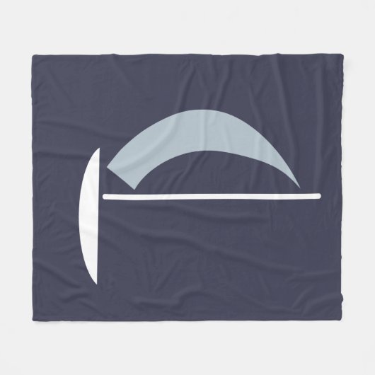 Zeilboot Fleece Deken (Voorkant (Horizontaal))