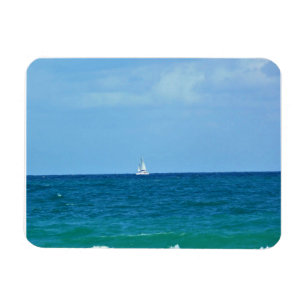 Zeilboot, Fort Lauderdale, Florida Magneet