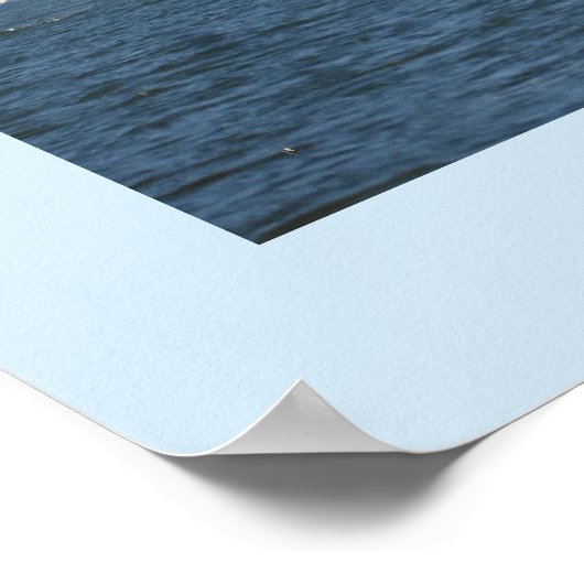 Zeilboot Foto Poster (Hoek)