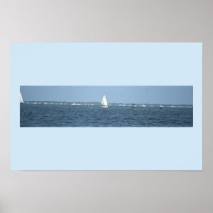Zeilboot Foto Poster