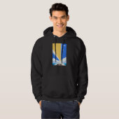 Zeilboot Hoodie (Voorkant volledig)