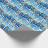 Zeilboot Impasto Schilderij  Cadeaupapier (Hoek)