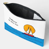 Zeilboot in de Zon Etui (Open)
