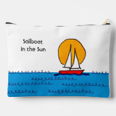 Zeilboot in de Zon Etui (Achterkant)