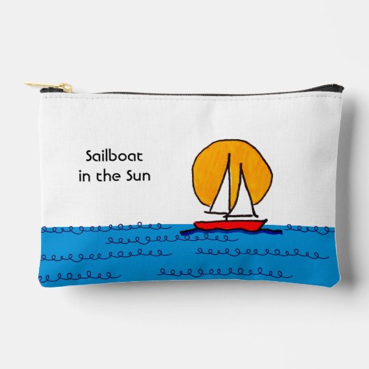 Zeilboot in de Zon Etui (Voorkant)